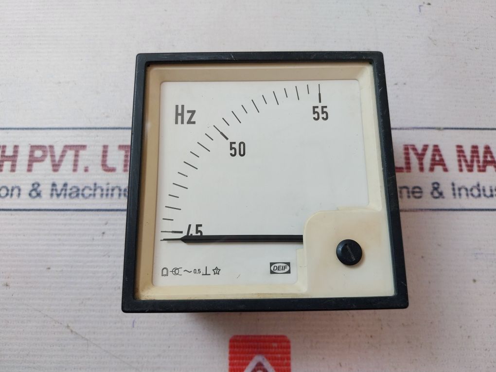 Deif 45-55 Hz Frequency Meter