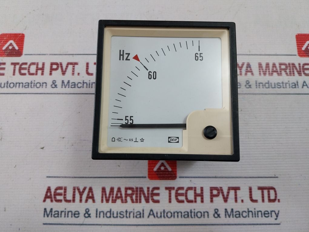 Deif 55-65 Hz Frequency Meter