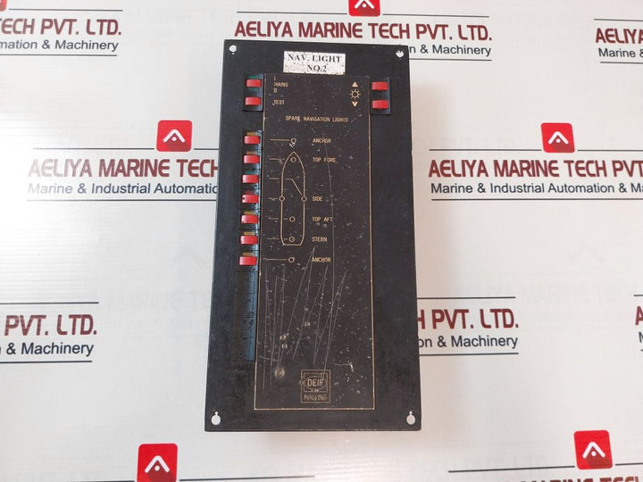 Deif 8027.4 Spare Navigation Light Control Panel