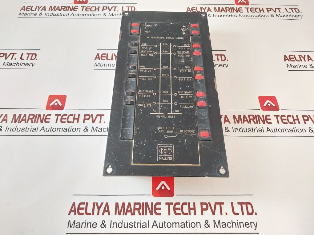 Deif 827.41 Spare Light Control Panel
