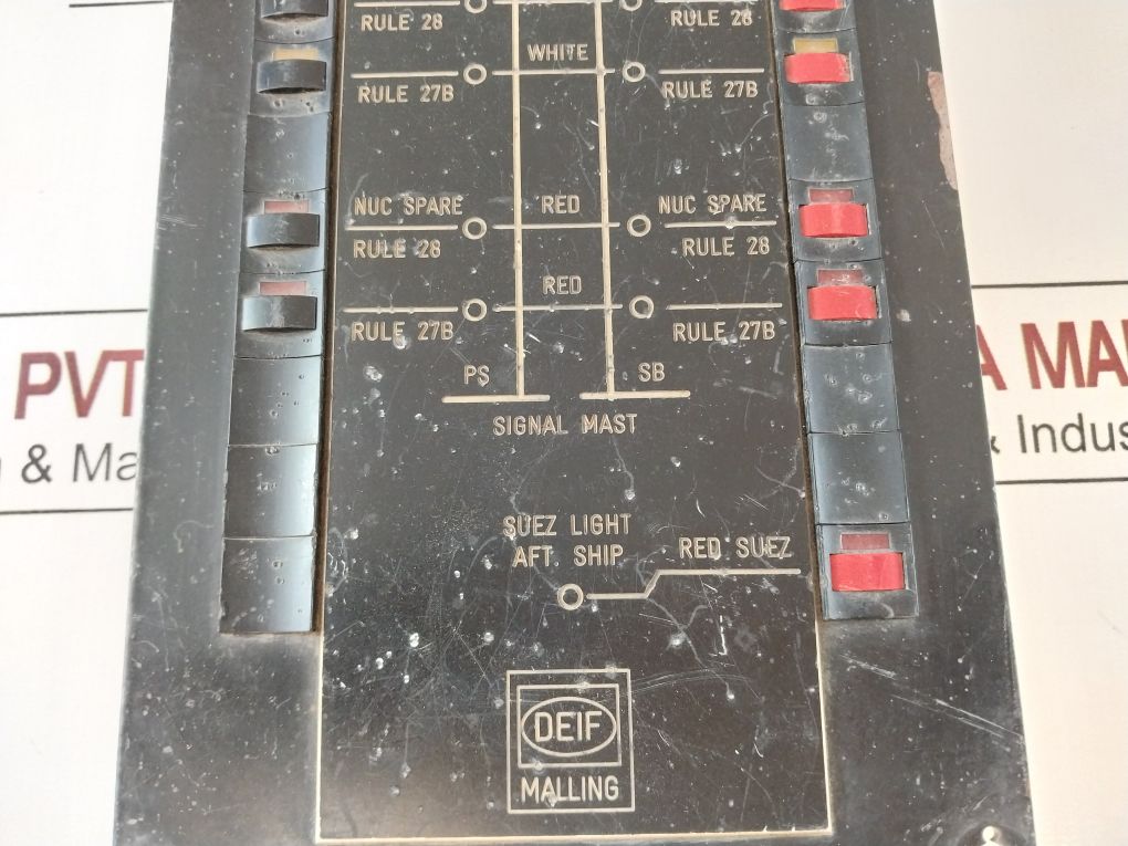 Deif 827.41 Spare Light Control Panel