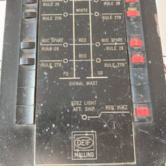 Deif 827.41 Spare Light Control Panel