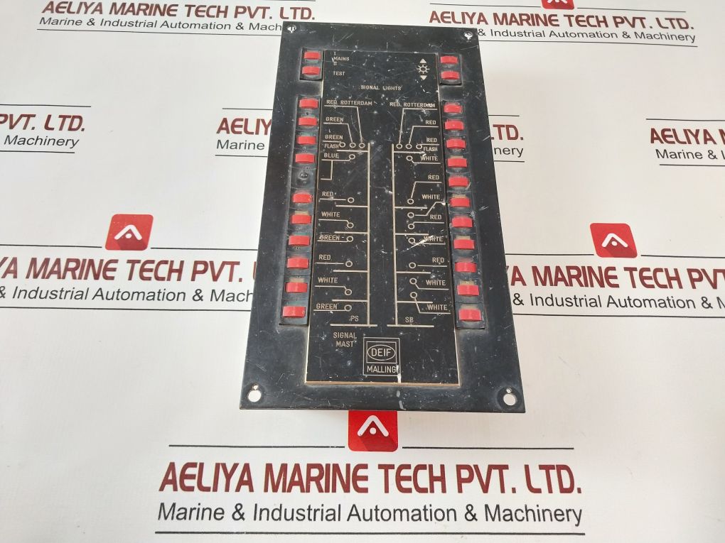 Deif 827.41 Spare Light Control Panel 21099 A
