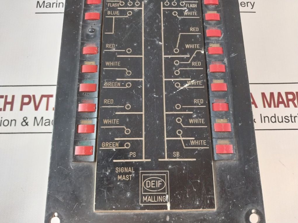 Deif 827.41 Spare Light Control Panel 21099 A