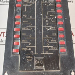 Deif 827.41 Spare Light Control Panel 21099 A