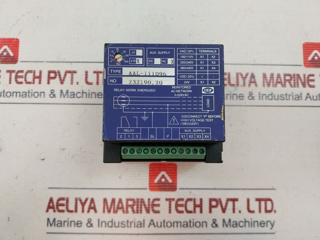 Deif Aal-111096 Insulation Monitor