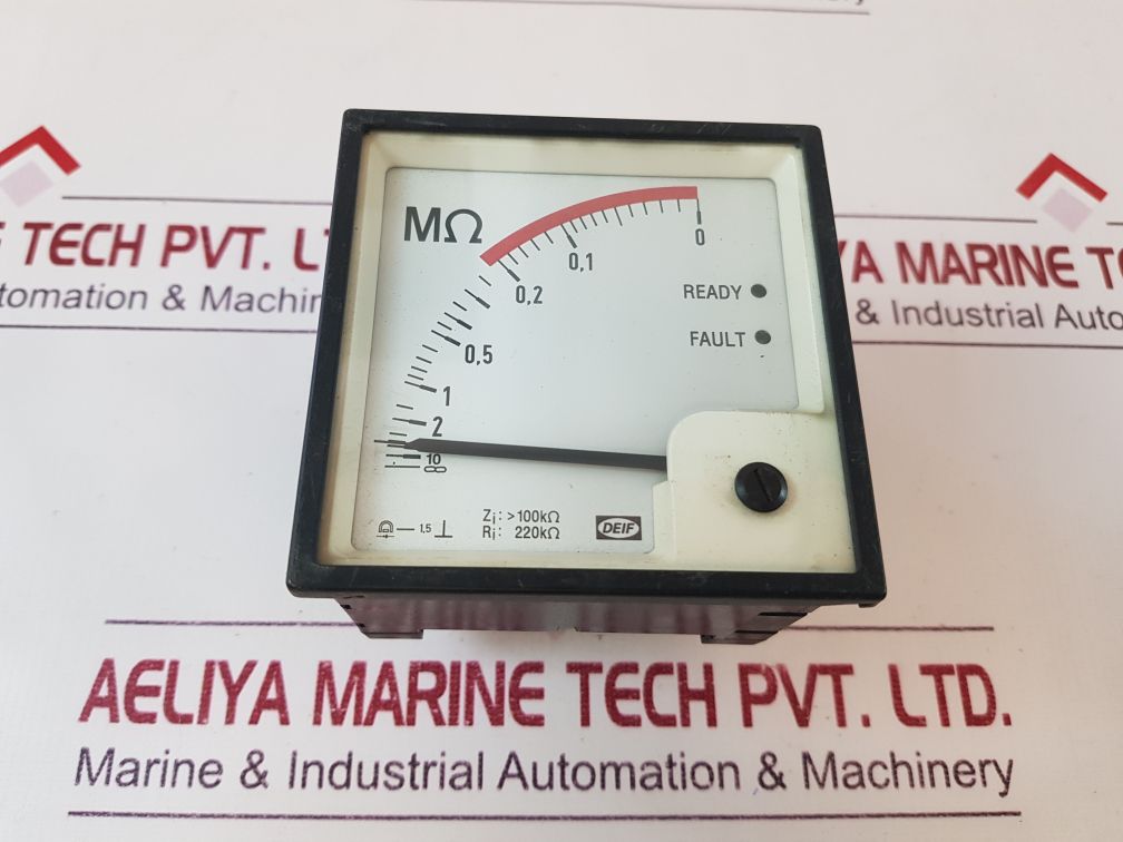 Deif Aal-111Q961 Ac Network Insulation Monitor 100043386.50