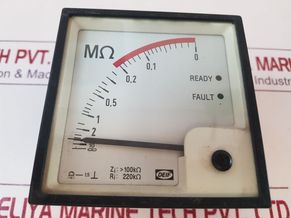 Deif Aal-111Q961 Ac Network Insulation Monitor 100043386.50