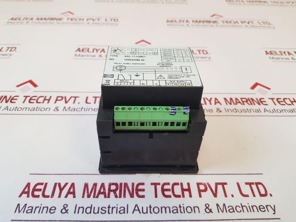 Deif Aal-111Q961 Ac Network Insulation Monitor 100043386.50