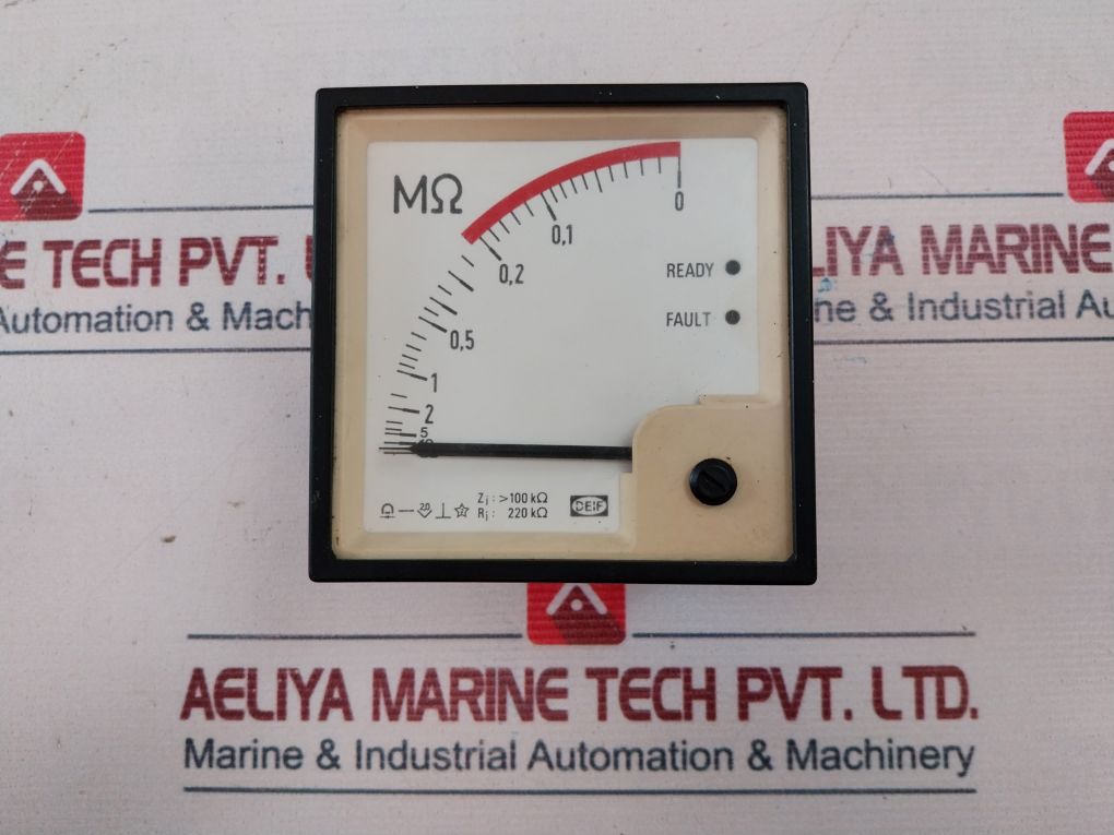 Deif Aal-111Q96/1 Insulation Monitor 0 To 10∞ Mohm