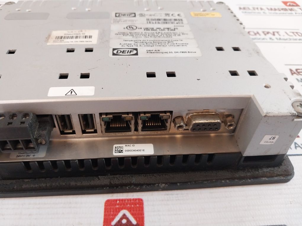 Deif Agi 307 Advanced Graphical Interface Panel 1241000031D