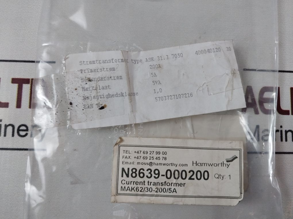 Deif Ask 31.3 Measuring Current Transformer