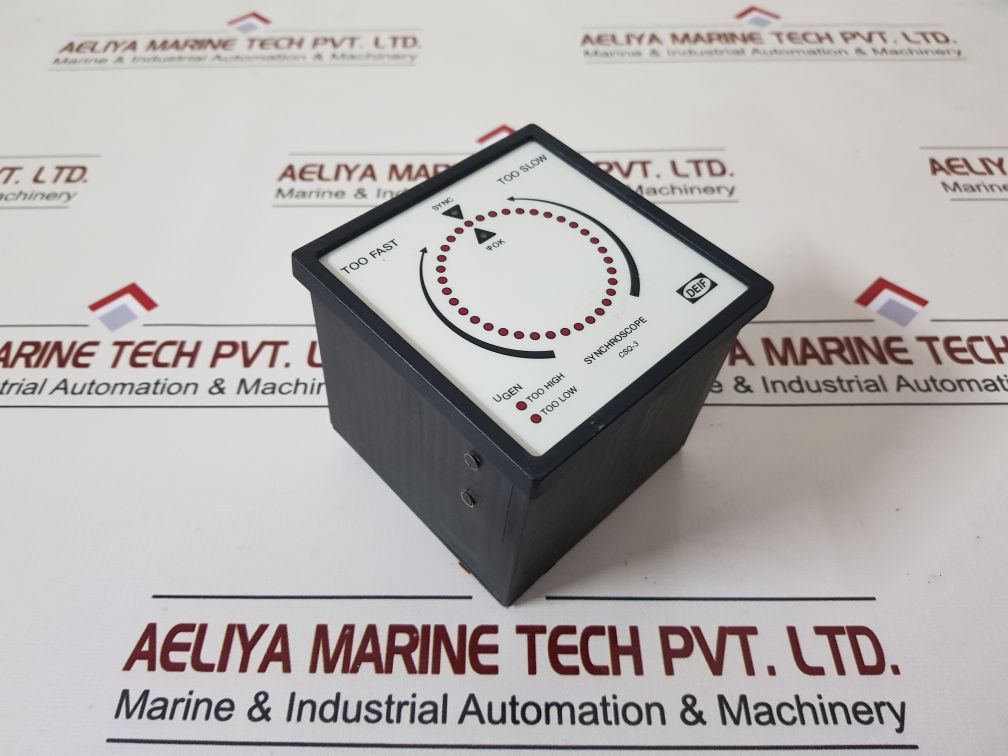 Deif Csq-3 Marine Synchroscope 40V Dc/10Ma
