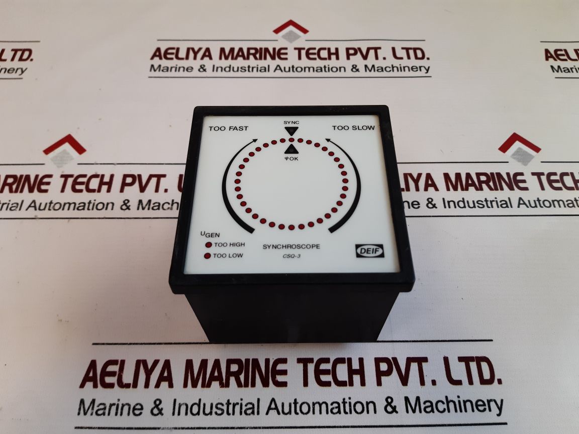 Deif Csq-3 Marine Synchroscope