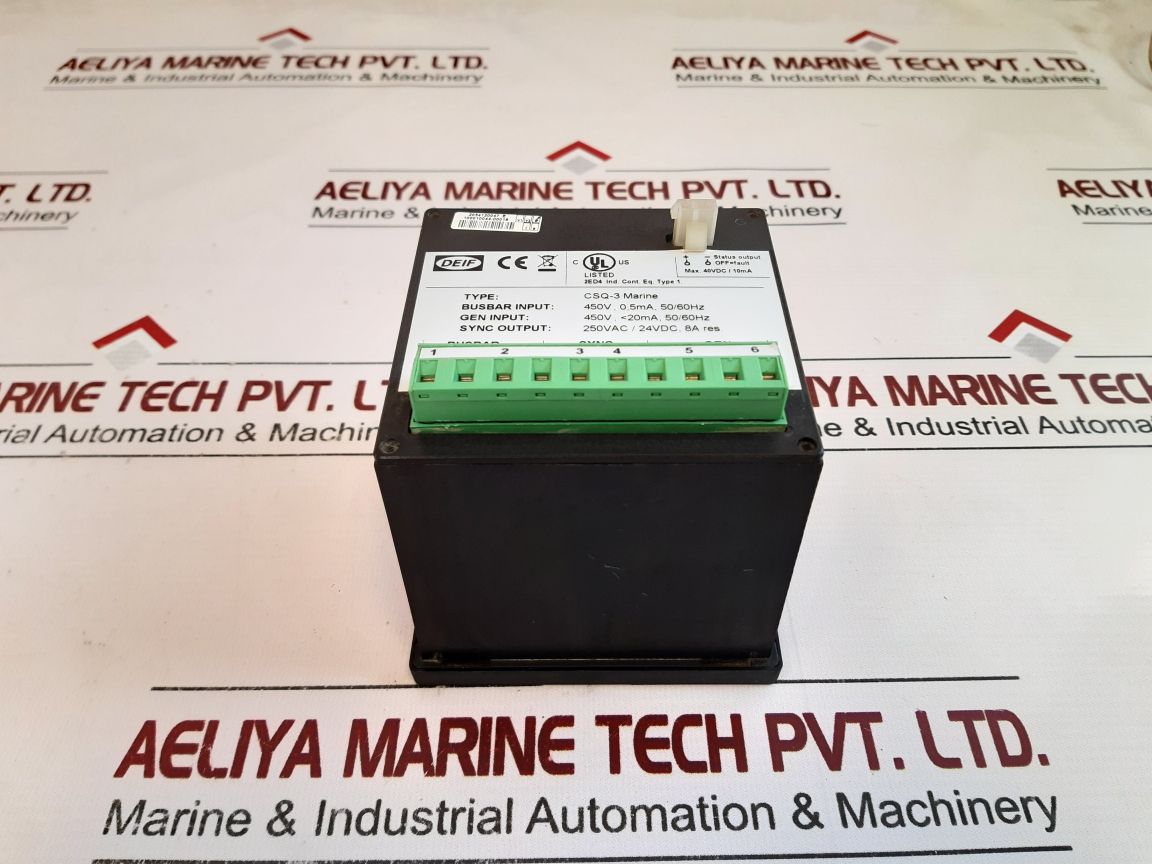 Deif Csq-3 Marine Synchroscope