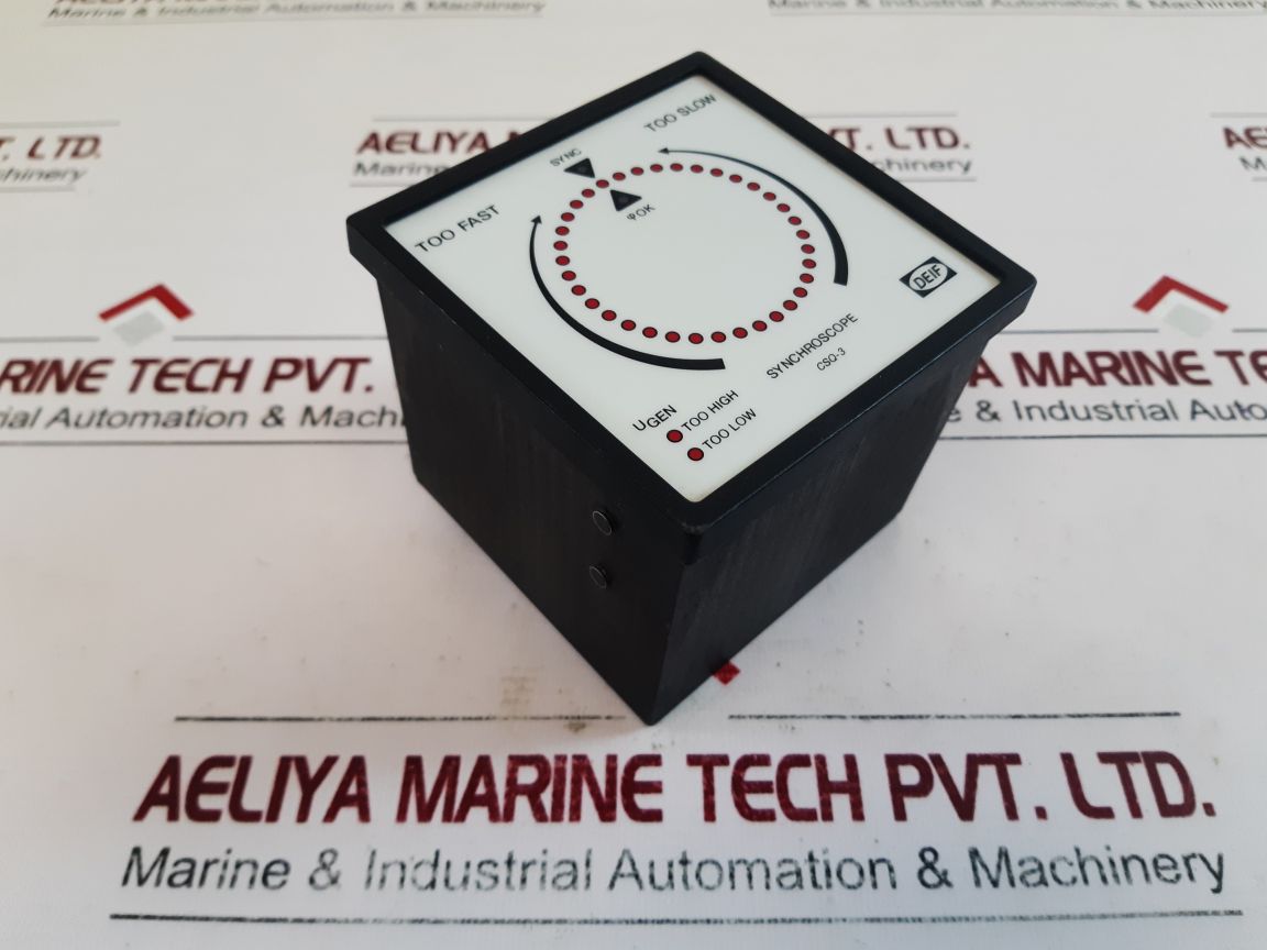 Deif Csq-3 Marine Synchroscope 115V, 0,5Ma, 5060Hz
