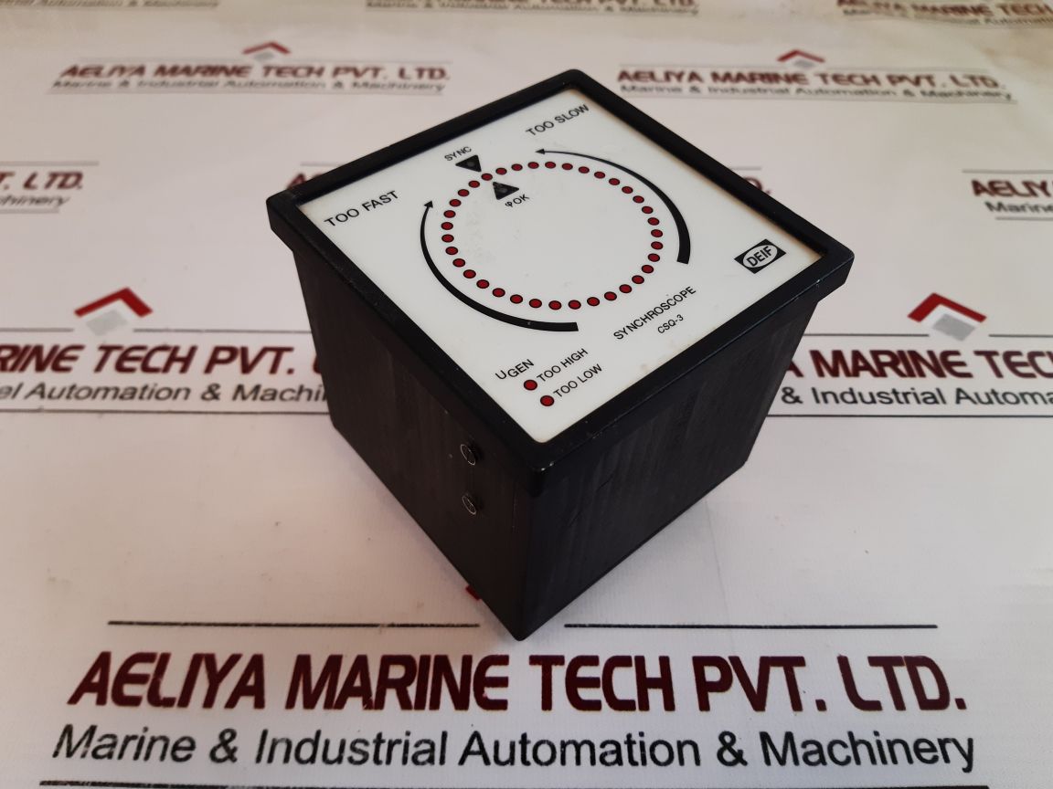 Deif Csq-3 Synchroscope