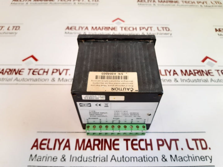 Deif Csq-3 Synchroscope