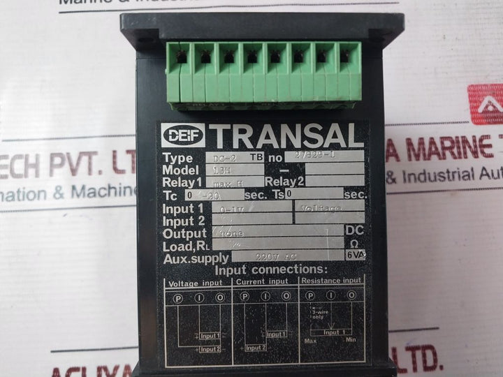 Deif Dc-2 Tb Power Relay 13H