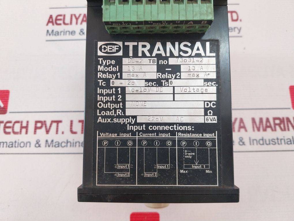 Deif Dc-2 Tb Protection Relays And Controllers