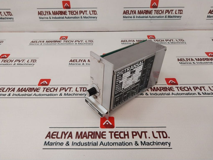 Deif Dcv-2 Tr Transal Relay 0-100Mv Voltage 98103-5