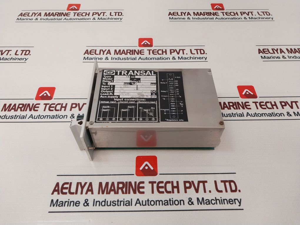 Deif Dcv-2 Tr Transal Relay 0-100Mv Voltage 98103-5