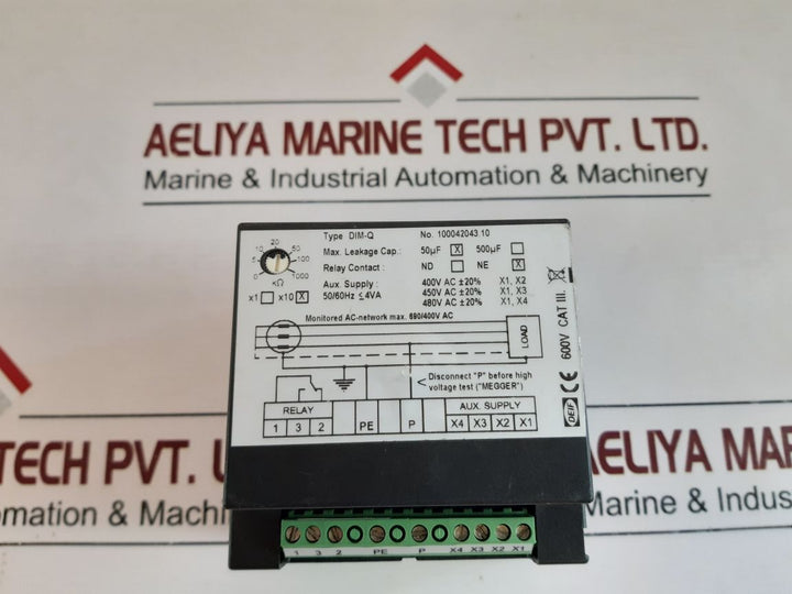 Deif Dim-q Insulation Monitor 100042043.10