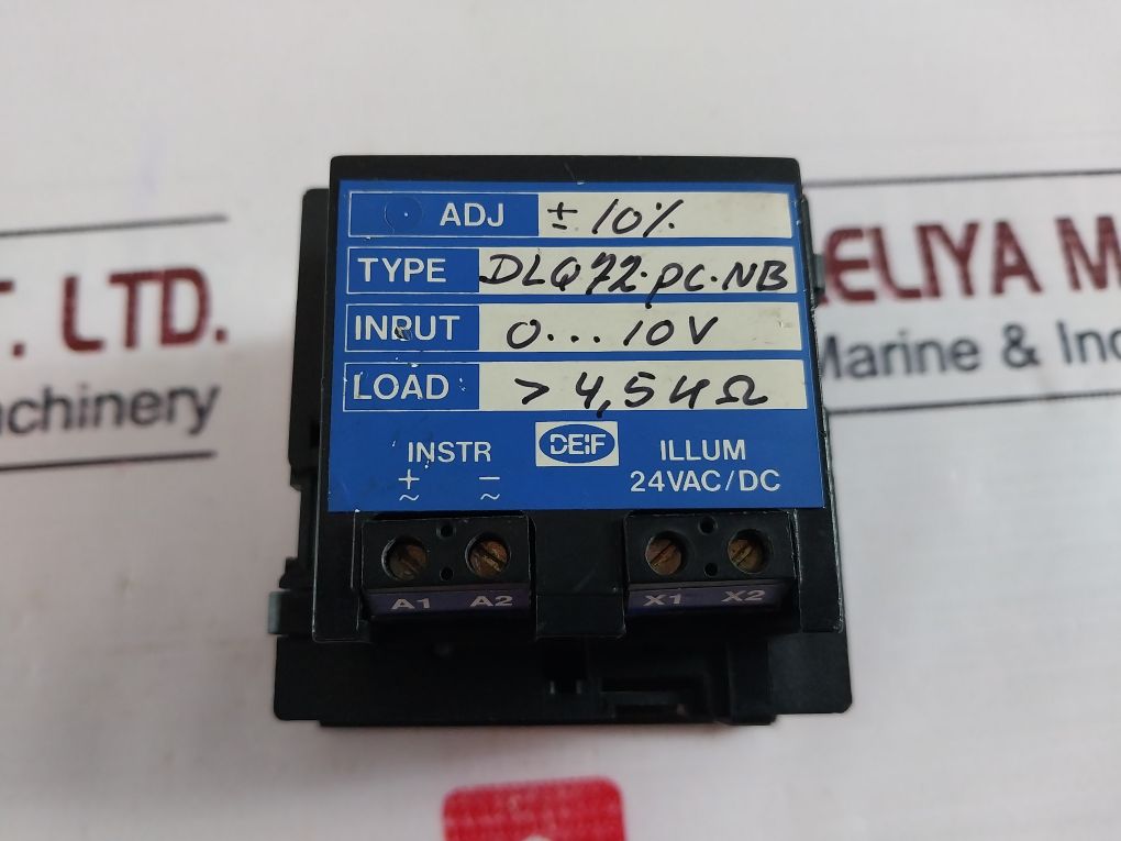 Deif Dlq72-pc-nb Indicator 0-800 V