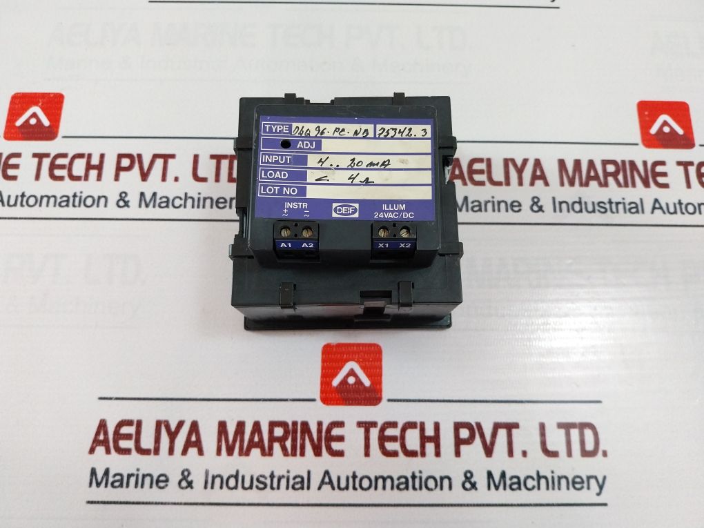 Deif Dlq96-pc-nb Setpoint Meter 0-40 Kg/Cm2