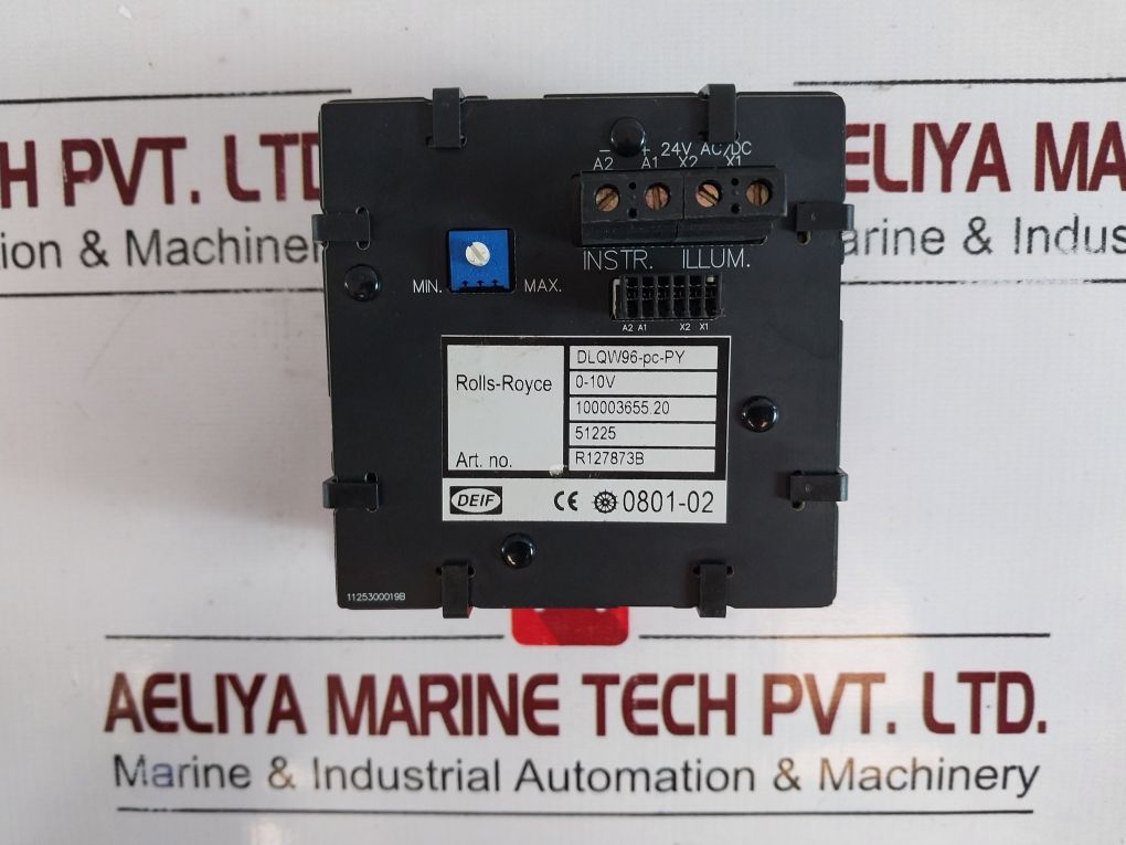 Deif Dlqw96-pc-py Rpm Meter