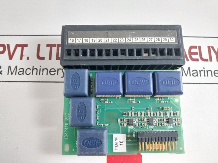 Deif Dpd 00143 Pcb Card 1042410020C