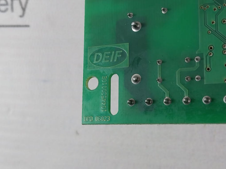 Deif Dpd 06023 Pc Board 1044530010E