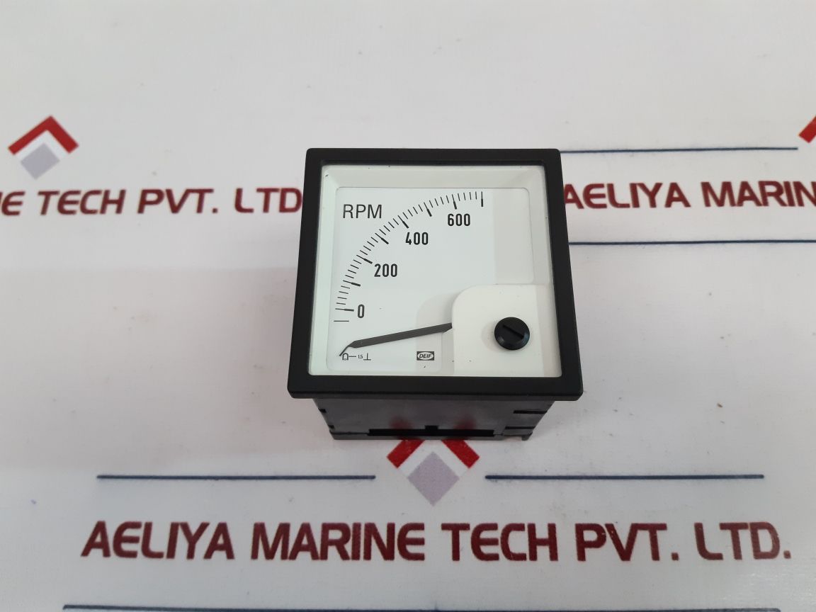Deif Dq72-x Meter 0-600 Rpm
