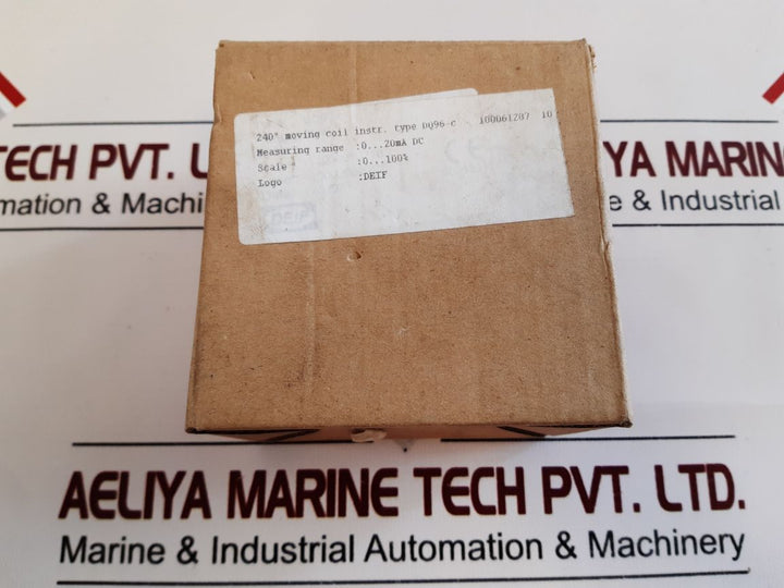 Deif Dq96-c Panel Meter 0…20Ma Dc