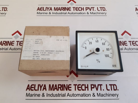 Deif Dq96-c Panel Meter 0…4…20Ma Dc
