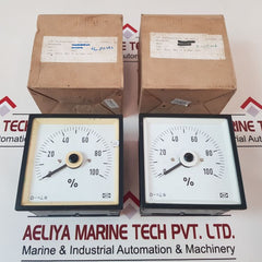 Deif Dq96-c Panel Meter 0 To 100%
