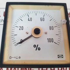 Deif Dq96-c Panel Meter 0 To 100%
