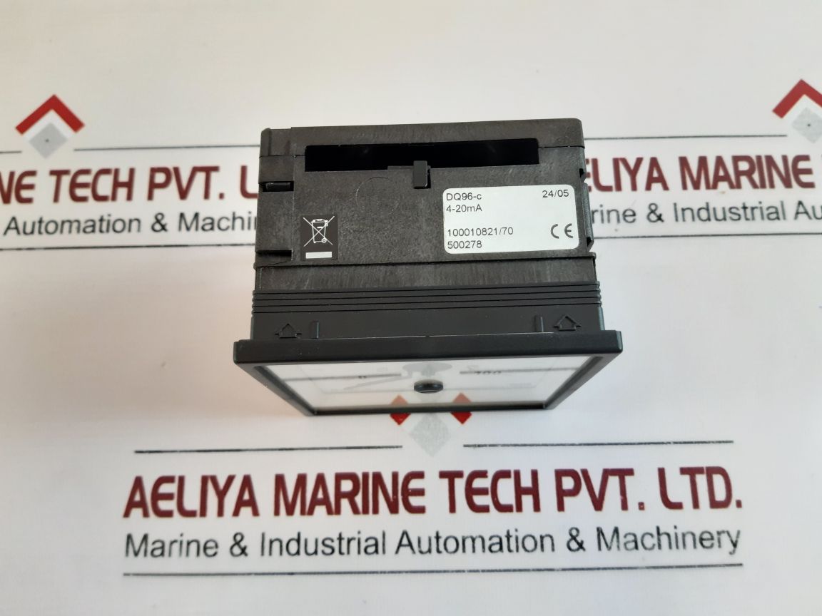 Deif Dq96-c Panel Meter 4-20Ma Dc, Scale: 0..100%