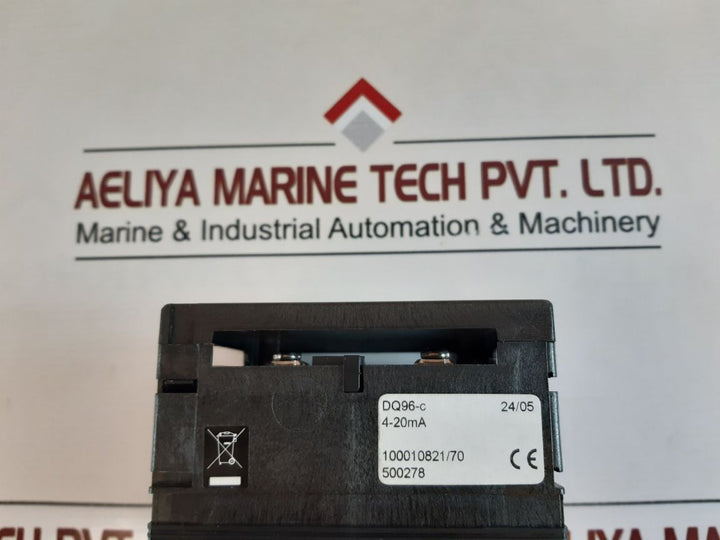 Deif Dq96-c Panel Meter 4-20Ma Dc, Scale: 0..100%