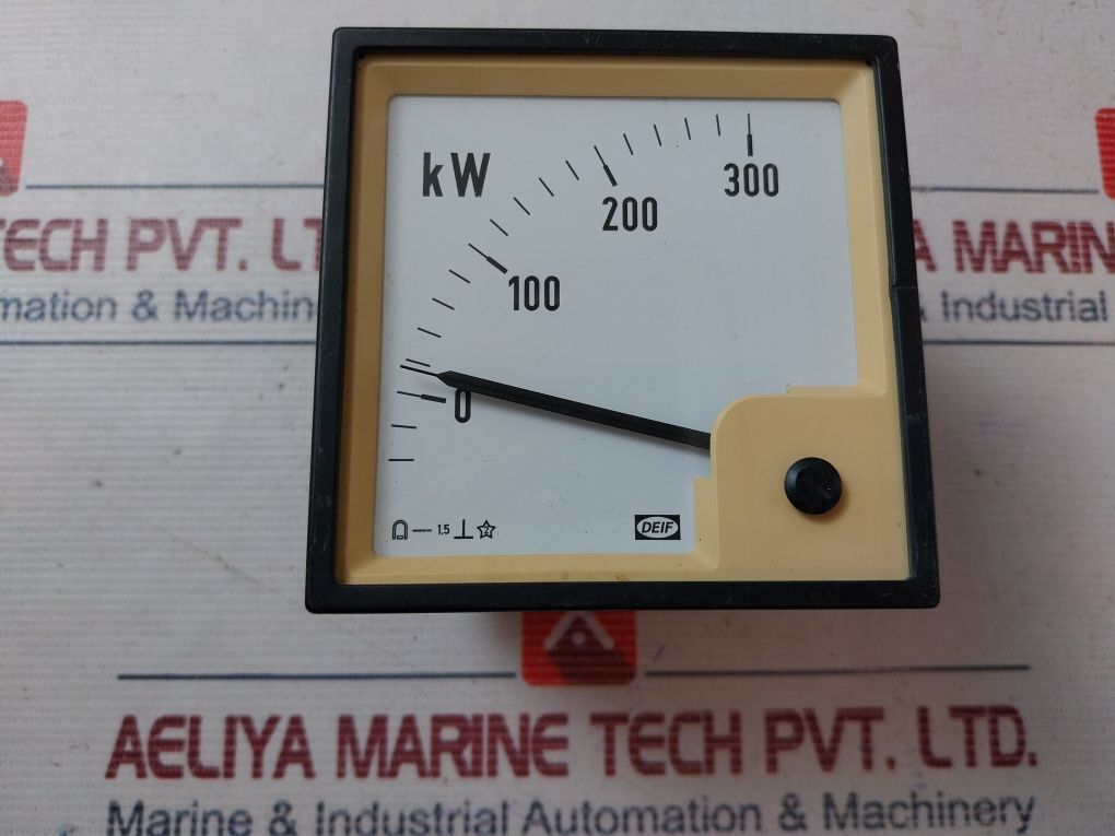 Deif Dq96-x 0-300 Kw Meter 600/5A