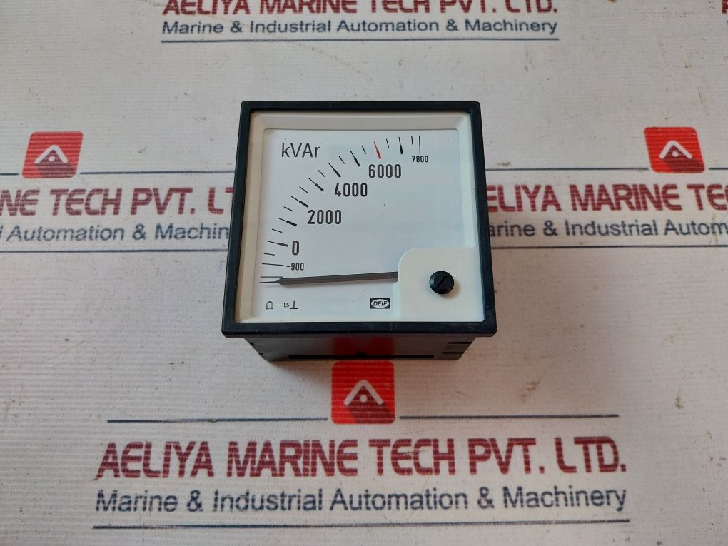 Deif Dq96-x Kvar Meter 0-7800 Kvar