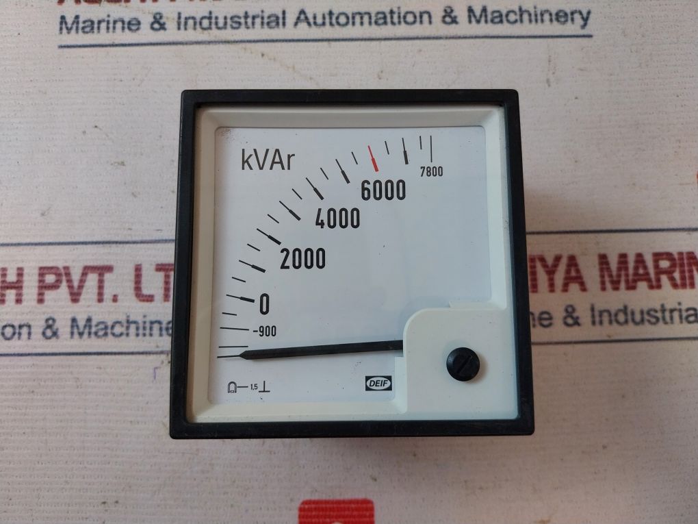 Deif Dq96-x Kvar Meter 0-7800 Kvar