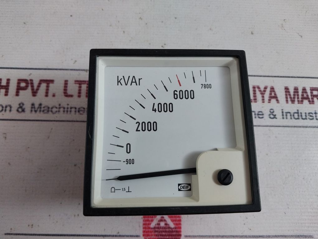 Deif Dq96-x Meter -900-7800 Kvar
