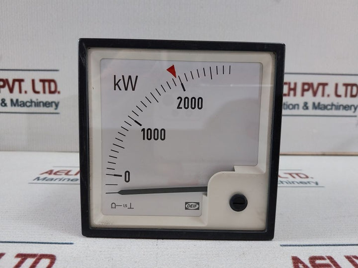 Deif Dq96-x Watt Meter 300V Max