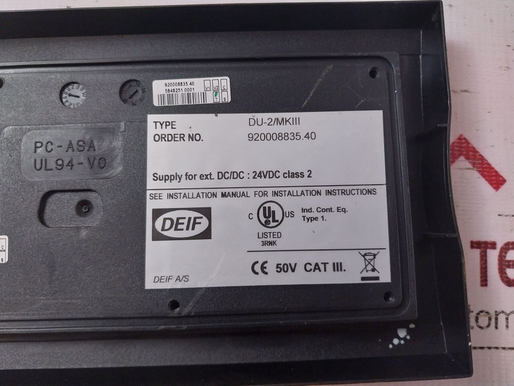 Deif Du-2/Mkiii Protection And Power Management Multi-line Ppm