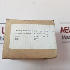 Deif Eq48-x Amperemeter