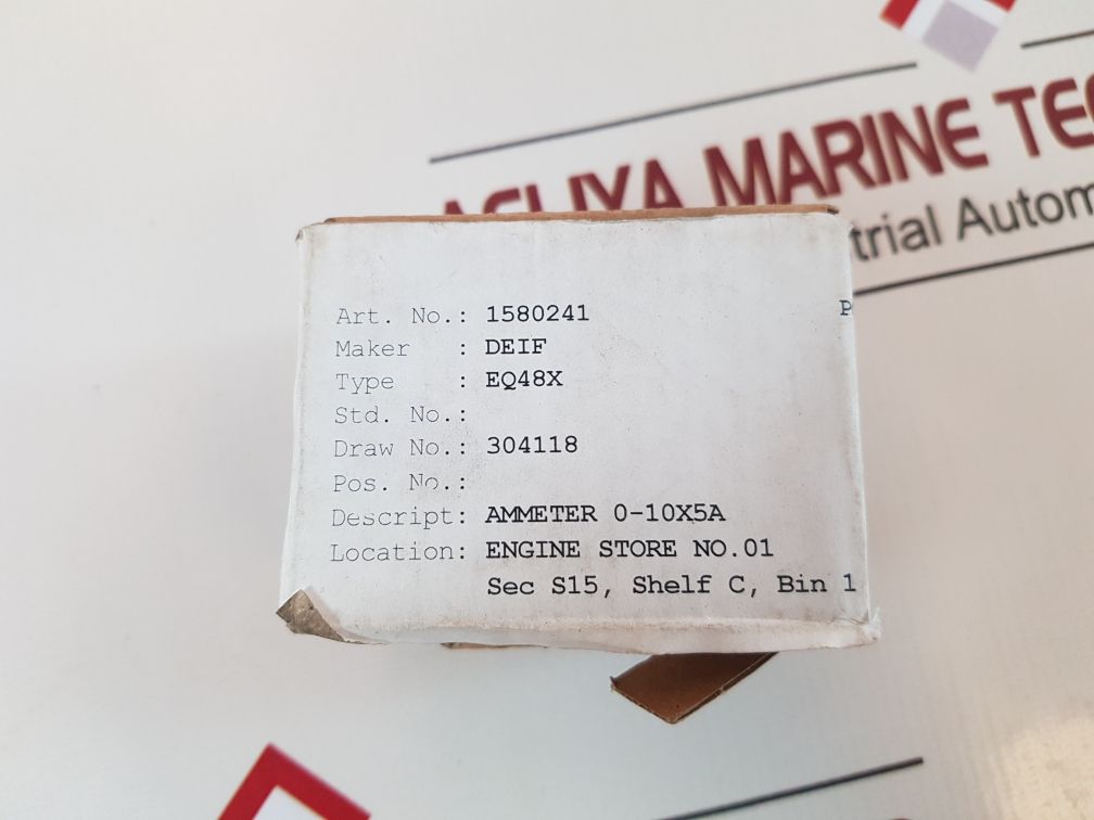 Deif Eq48-x Ammeter 0-10A