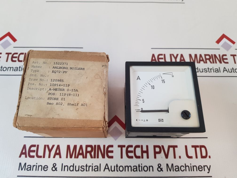 Deif Eq72-pv Ammeter 1530A

