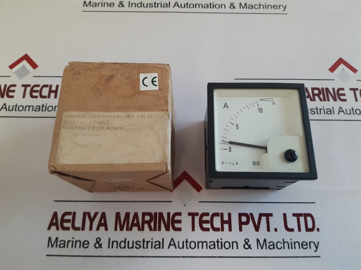 Deif Eq72-x Ammeter 0-10-20 A