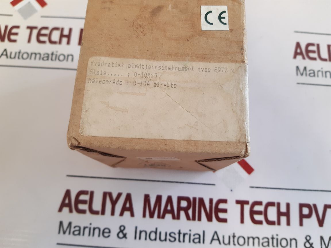 Deif Eq72-x Ammeter 0-10-20 A